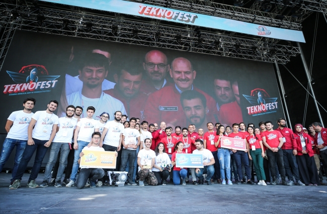 İçişleri Bakanı Soylu TEKNOFEST'te